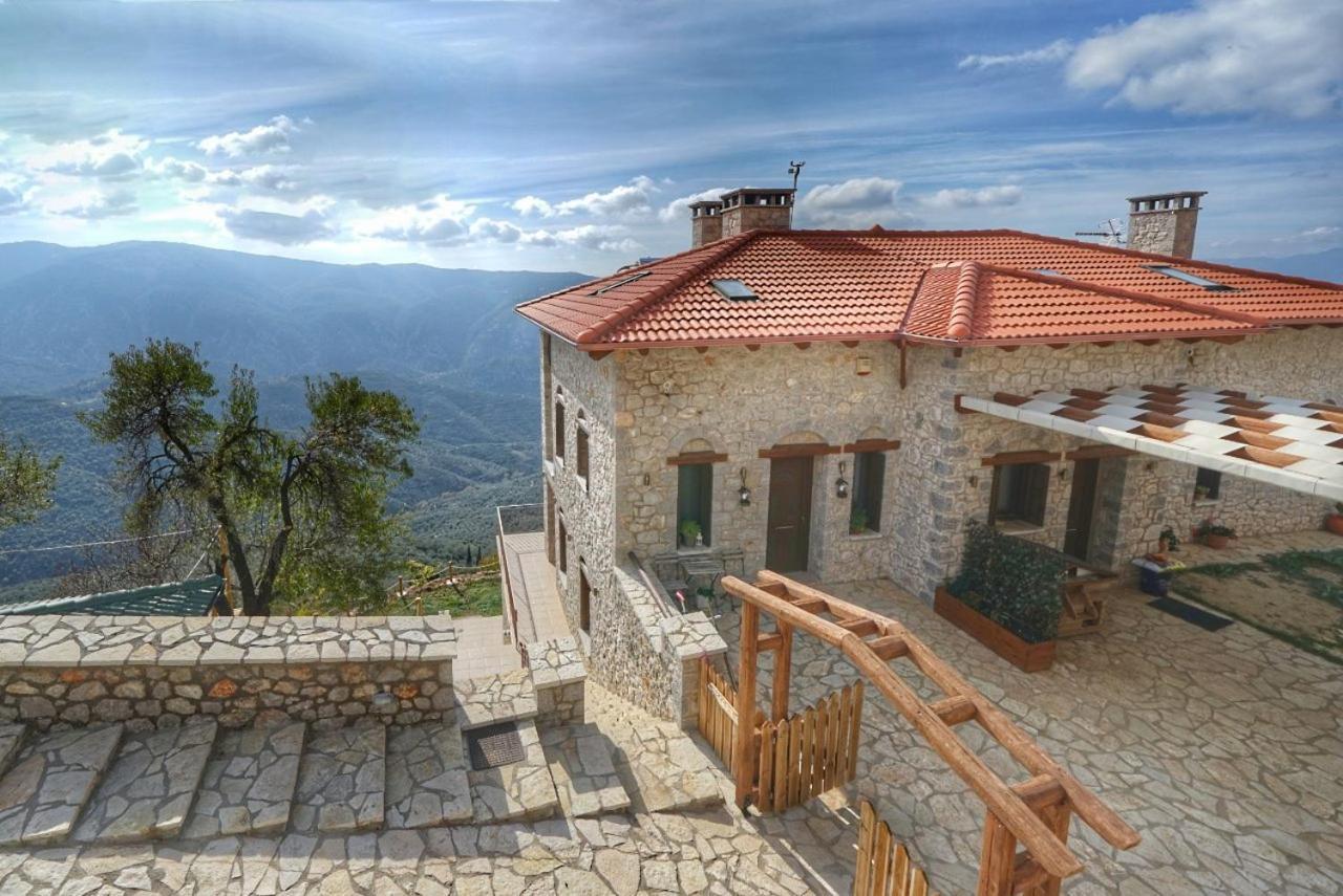 Almondhouse Suites With Fireplace - Adults Only Arachova Exterior foto